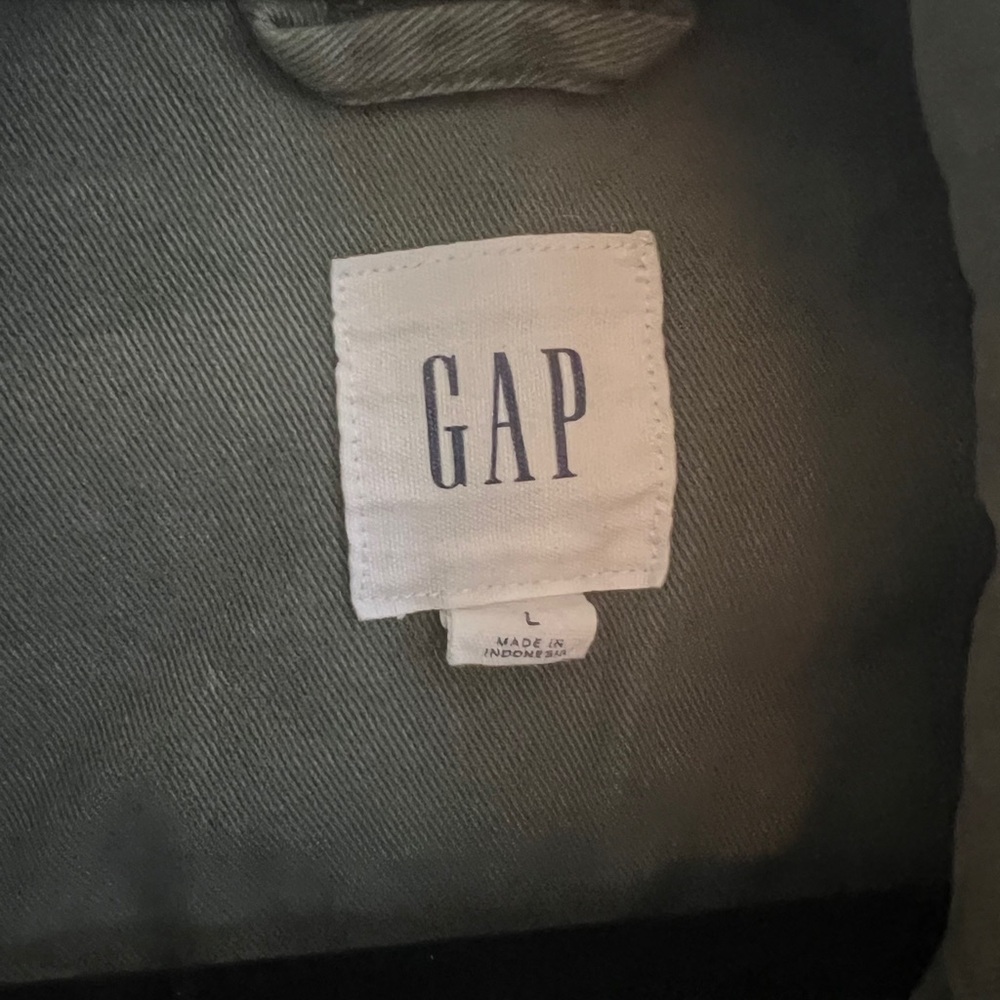 GAP Utility Jacket | Olive Green | Large - Picture 2 of 6